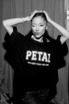 petal core t-shirt (black)